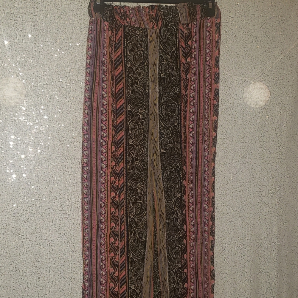 Patterned Flowy Pants